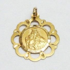 MEDALLAS ORO AMARILLO