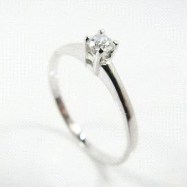 SORTIJA ORO BLANCO PIEDRA