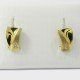 PENDIENTES NIÑA ORO AMARILLO PIEDRA