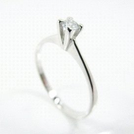 SORTIJA ORO BLANCO PIEDRA