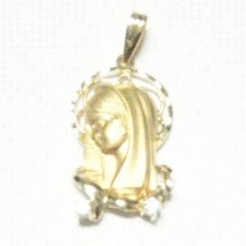 MEDALLAS ORO AMARILLO PIEDRA