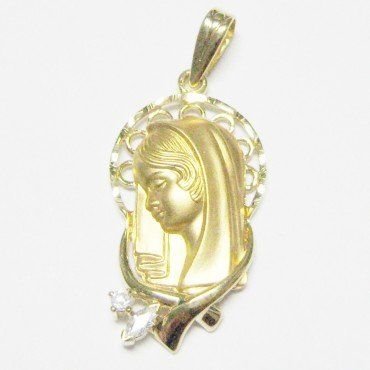 MEDALLAS ORO AMARILLO PIEDRA