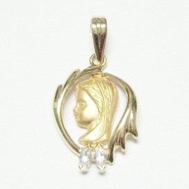 MEDALLAS ORO AMARILLO PIEDRA