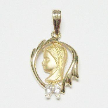 MEDALLAS ORO AMARILLO PIEDRA
