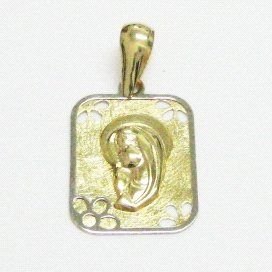 MEDALLAS ORO BICOLOR