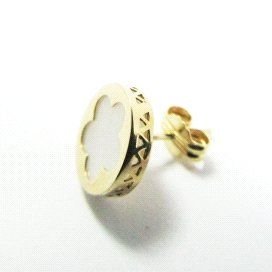 PENDIENTES NIÑA ORO AMARILLO PIEDRA
