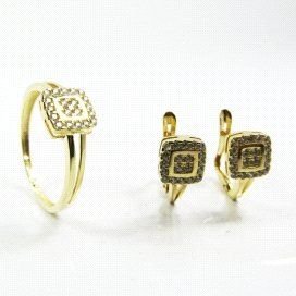 SORTIJA NIÑA ORO AMARILLO PIEDRA