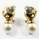 PENDIENTES BICOLOR PERLA