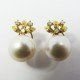 PENDIENTES AMARILLO PERLA JAPONESA
