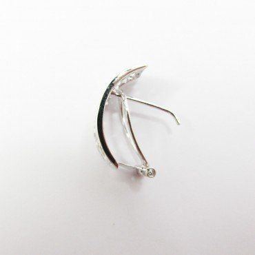 SORTIJA Y PENDIENTES ORO BLANCO PIEDRA