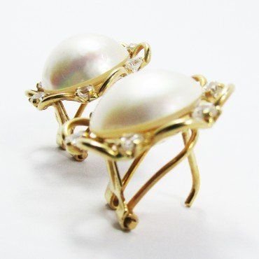 PENDIENTES AMARILLO PERLA JAPONESA