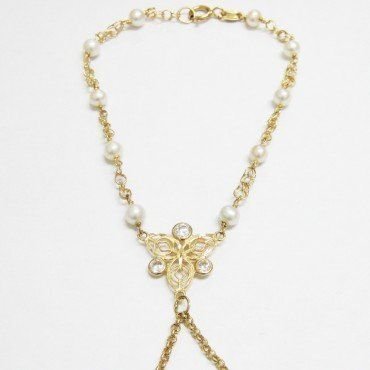 PULSERAS NIÑA ORO AMARILLO DEDO