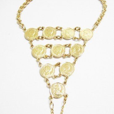 PULSERA SRA. ORO AMARILLO DEDO