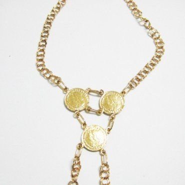 PULSERA SRA. ORO AMARILLO DEDO