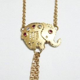 PULSERA SRA. ORO AMARILLO DEDO
