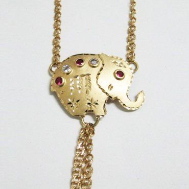 PULSERA SRA. ORO AMARILLO DEDO