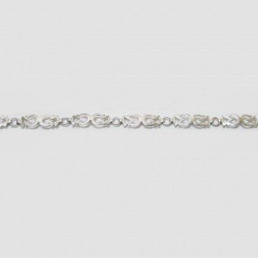 PULSERA SRA. ORO BLANCO