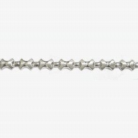 PULSERA SRA. ORO BLANCO ITALIANA LISA