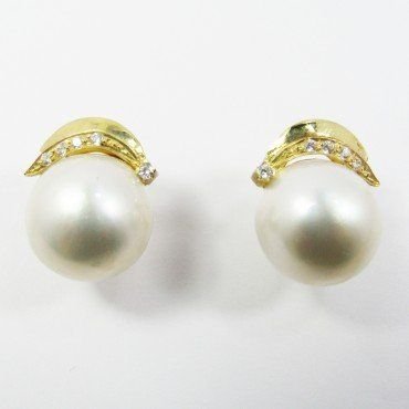 PENDIENTES AMARILLO PERLA JAPONESA