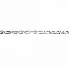 PULSERA SRA. ORO BLANCO ITALIANA LISA