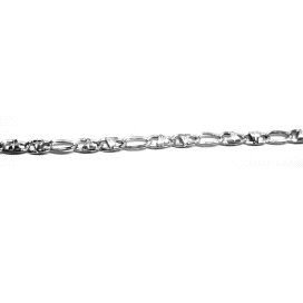 PULSERA SRA. ORO BLANCO ITALIANA LISA