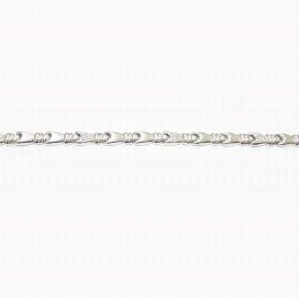 PULSERA SRA. ORO BLANCO ITALIANO PIEDRA