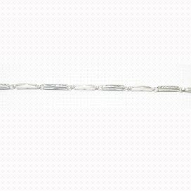 PULSERA SRA. ORO BLANCO PIEDRA