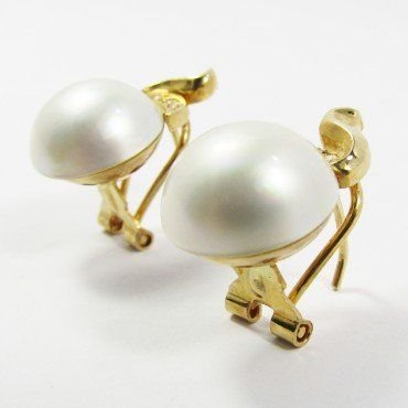 PENDIENTES AMARILLO PERLA JAPONESA