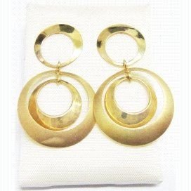 PENDIENTES ORO AMARILLO LARGOS