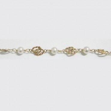 PULSERAS NIÑA ORO AMARILLO NIÑA COMUNION