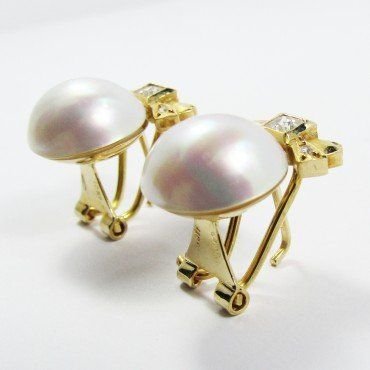 PENDIENTES AMARILLO PERLA JAPONESA