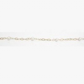 PULSERAS NIÑA ORO AMARILLO PERLA COMUNIO