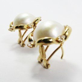 PENDIENTES AMARILLO PERLA JAPONESA