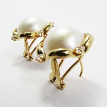 PENDIENTES AMARILLO PERLA JAPONESA