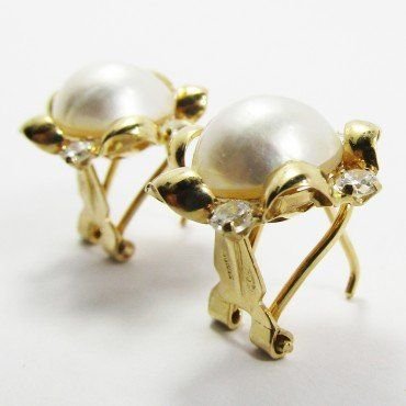 PENDIENTES AMARILLO PERLA JAPONESA