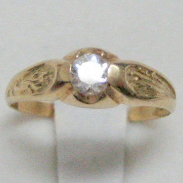 SOLITARIO  BEBE ORO AMARILLO