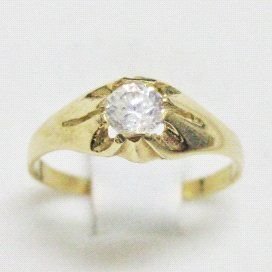 SOLITARIO  BEBE ORO AMARILLO