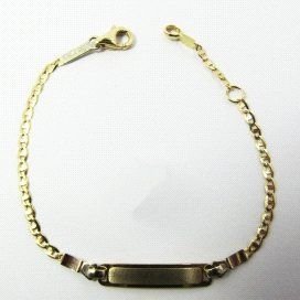 ESCLAVAS NIÑ@ ORO BICOLOR ITALIANO LISO