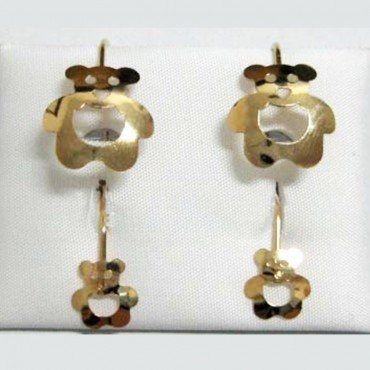 PENDIENTES AMARILLO FETICHE