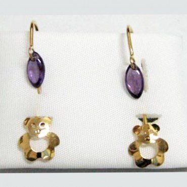 PENDIENTES AMARILLO FETICHE