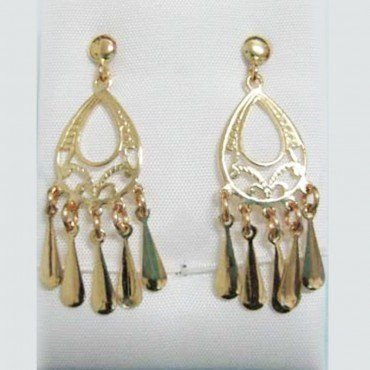 PENDIENTES ORO AMARILLO ITALIANO