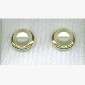 PENDIENTES ORO AMARILLO PERLA