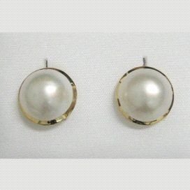 PENDIENTES AMARILLO PERLA JAPONESA