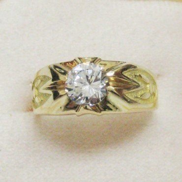 SOLITARIO CABALLERO ORO AMARILLO