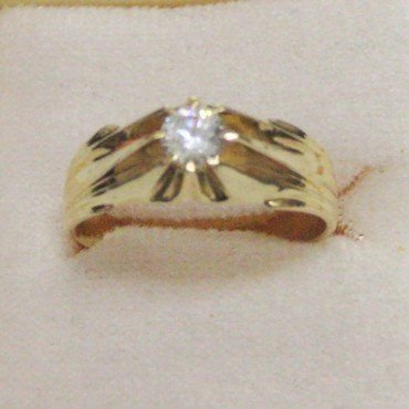 SOLITARIO CABALLERO ORO AMARILLO