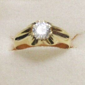 SOLITARIO CABALLERO ORO AMARILLO