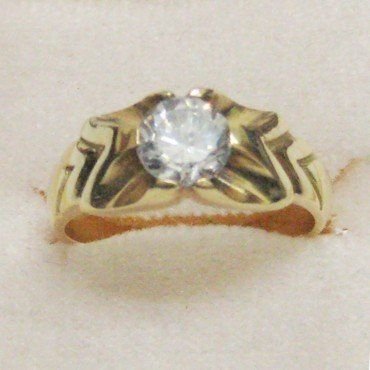 SOLITARIO CABALLERO ORO AMARILLO
