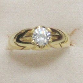 SOLITARIO CABALLERO ORO AMARILLO