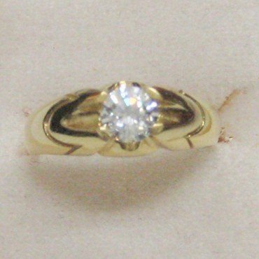 SOLITARIO CABALLERO ORO AMARILLO