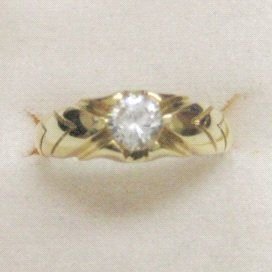 SOLITARIO CABALLERO ORO AMARILLO